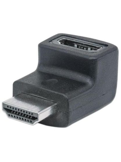 MANHATTAN ADAPTADOR HDMI MACHO - HDMI HEMBRA NEGRO