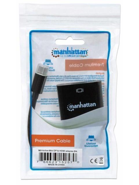 MANHATTAN ADAPTADOR MINI DISPLAYPORT 1.2 MACHO - HDMI HEMBRA 4K 60HZ NEGRO - Image 7