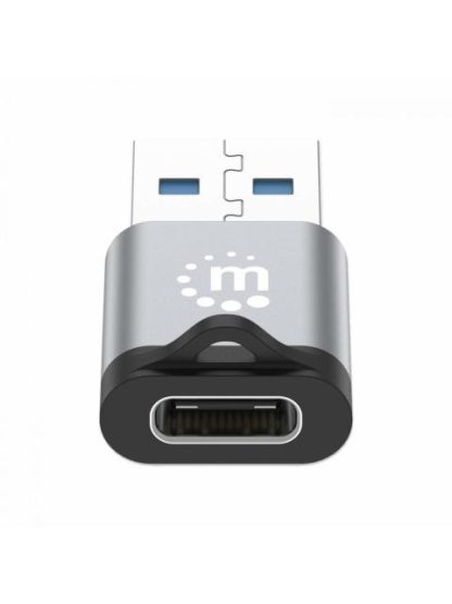 MANHATTAN ADAPTADOR USB 3.0 MACHO - USB C HEMBRA GRIS - Image 3