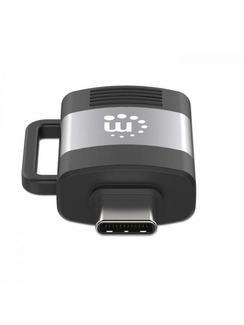 MANHATTAN ADAPTADOR USB 3.0 MACHO - USB C HEMBRA NEGRO-GRIS - Image 4