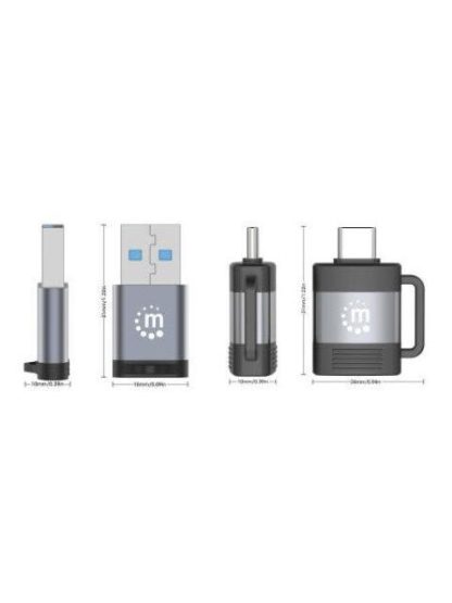 MANHATTAN ADAPTADOR USB-A-C MACHO - USB-A-C HEMBRA - Image 5