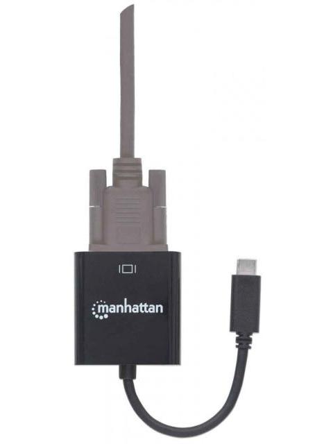 MANHATTAN ADAPTADOR USB-C 3.1 MACHO - VGA HEMBRA NEGRO - Image 5