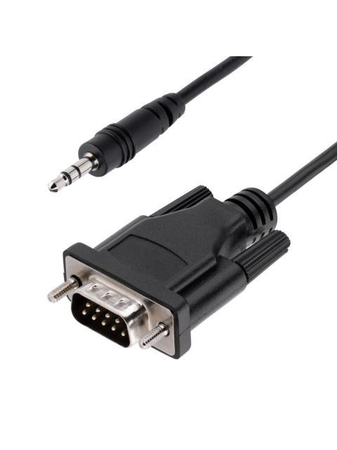 MANHATTAN CABLE 3.5MM MACHO - DB9 MACHO 1 METRO NEGRO