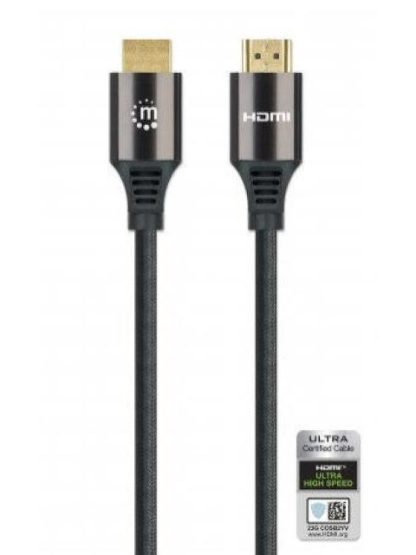 MANHATTAN CABLE HDMI DE ALTA VELOCIDAD HDMI A MACHO - HDMI A MACHO 2 METROS NEGRO - Image 4