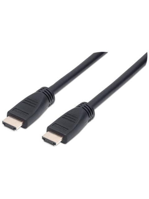 MANHATTAN CABLE HDMI MACHO - HDMI MACHO 4K 60HZ 8 METROS NEGRO