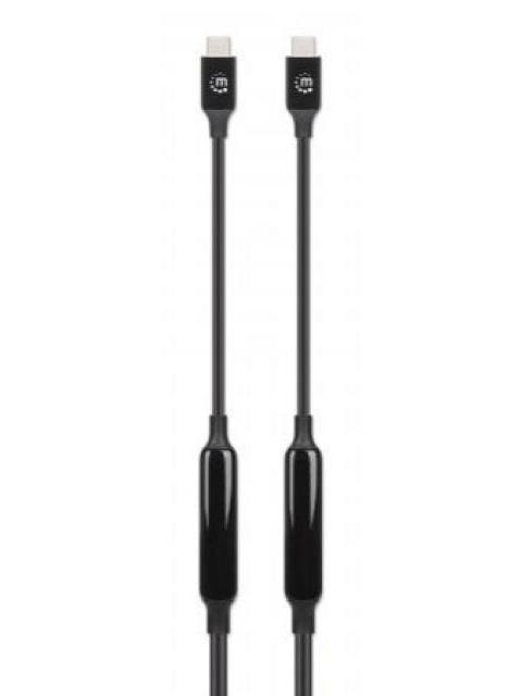 MANHATTAN CABLE USB C MACHO - USB C MACHO 3 METROS NEGRO - Image 4