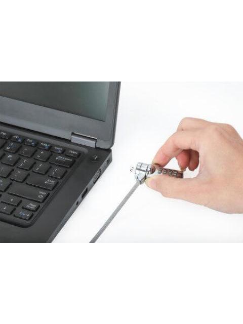 MANHATTAN CANDADO DE COMBINACION PARA LAPTOP 2 METROS PLATA - Image 4