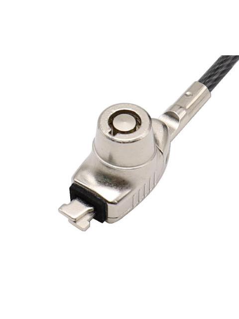 MANHATTAN CANDADO DE LLAVE PARA LAPTOPS 440486 1.8 METROS GRIS