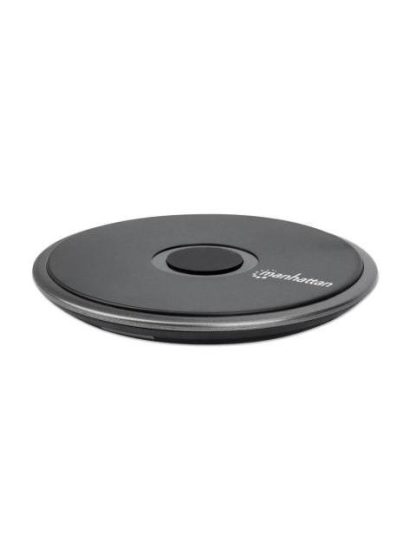 MANHATTAN CARGADOR INALAMBRICO 102186 10W NEGRO