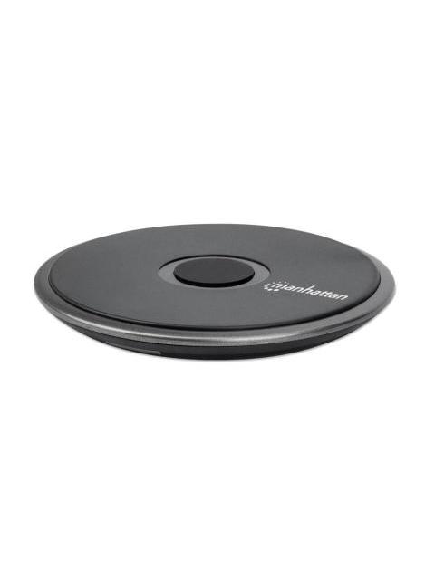 MANHATTAN CARGADOR INALAMBRICO 102186 10W NEGRO