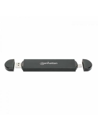 MANHATTAN GABINETE DE SSD M.2 USB-A-USB-C NEGRO - Image 3