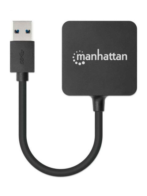 MANHATTAN HUB USB 3.0 DE SUPERVELOCIDAD 4X USB A 5000 MBIT-S - SIN FUENTE