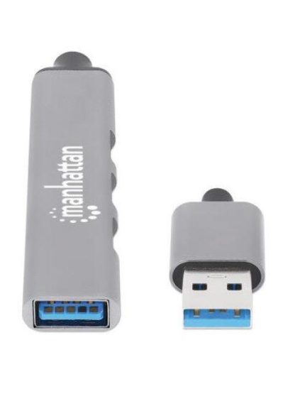 MANHATTAN HUB USB A 3.2 DE 3 PUERTOS 5000 MBIT-S GRIS - Image 6