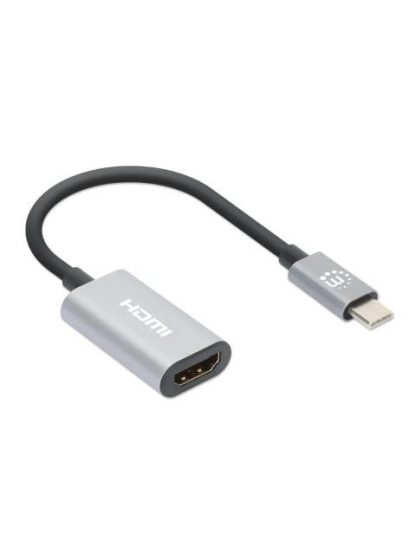 MANHATTAN HUB USB-C MACHO 1X HDMI 5 GBIT-S GRIS - Image 2