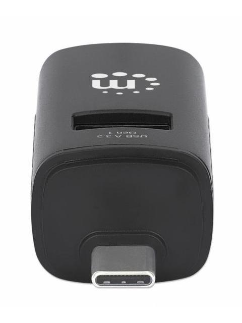 MANHATTAN HUB USB-C MACHO 1X USB-A 3.0 2X USB-A 2.0 5 GBIT-S NEGRO - Image 6