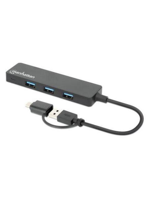 MANHATTAN HUB USB-C-USB-A - USB-A 3.1 5 GBIT-S