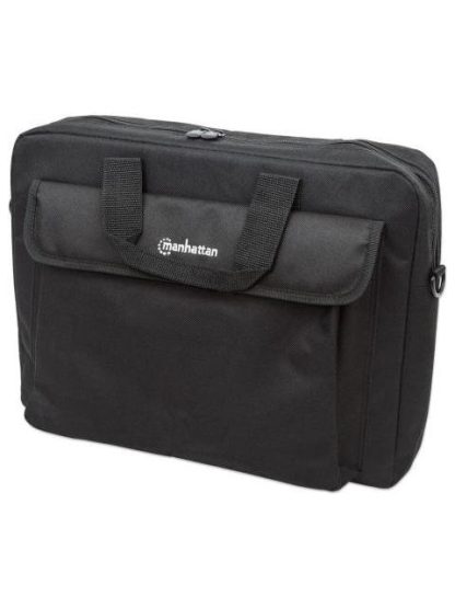 MANHATTAN MALETIN DE POLIESTER LONDON 15.4 NEGRO
