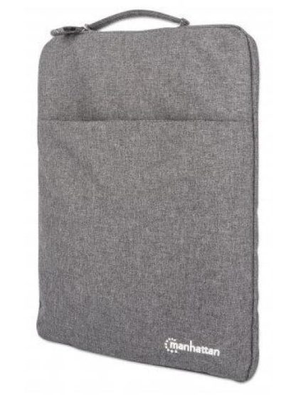 MANHATTAN MALETIN DE POLIESTER SEATTLE PARA LAPTOP 15.6 GRIS