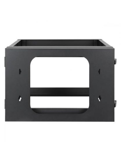 MANHATTAN RACK ABIERTO 19 PARA MONTAJE EN PARED HASTA 40KG 6U NEGRO - Image 3