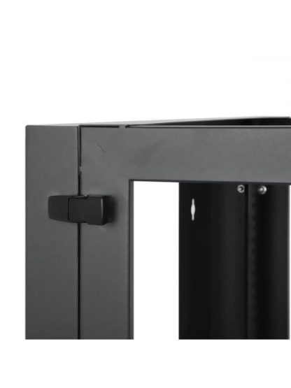 MANHATTAN RACK ABIERTO 19 PARA MONTAJE EN PARED HASTA 40KG 9U NEGRO - Image 2