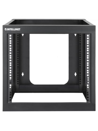 MANHATTAN RACK ABIERTO 19 PARA MONTAJE EN PARED HASTA 40KG 9U NEGRO - Image 5