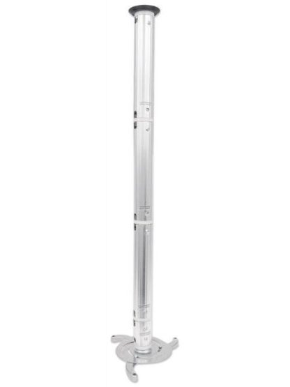 MANHATTAN SOPORTE DE TECHO PARA PROYECTOR 30-37CM HASTA 15KGS PLATA