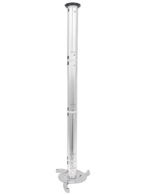 MANHATTAN SOPORTE DE TECHO PARA PROYECTOR 30-37CM HASTA 15KGS PLATA