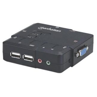 MANHATTAN SWITCH KVM 151252 2X USB 2X VGA