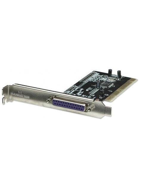 MANHATTAN TARJETA PCI 158220 1.5 MBIT-S CON 1 PUERTO DB25 FM - BRACKET CORTO Y NORMAL