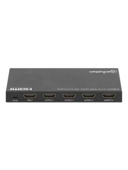 MANHATTAN VIDEO SPLITTER HDMI 4 PUERTOS NEGRO - Image 6