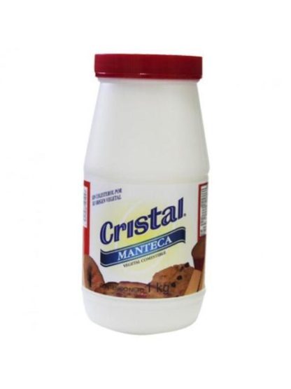 MANTECA VEGETAL CRISTAL 1 KG