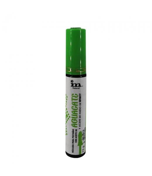 MASCARA PARA PESTAÑAS CON ACEITE DE AGUACATE13GR TUBO TAPA VERDE A I.M. COSMETOBELLEZA NATURAL