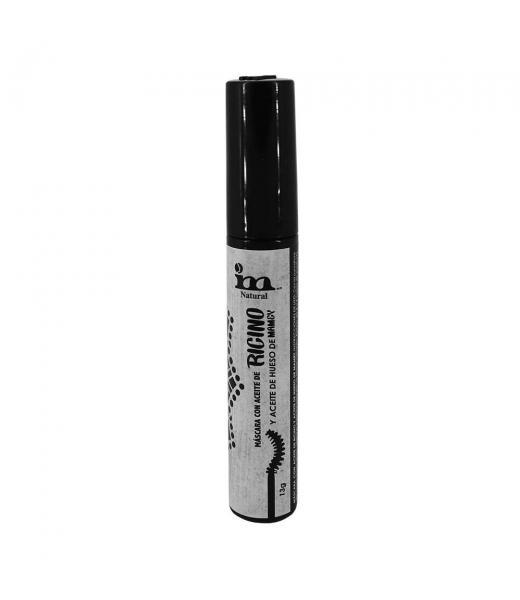 MASCARA PARA PESTAÑAS CON ACEITE DE RICINO 13GR TUBO TAPA NEGRA AC I.M. COSMETOBELLEZA NATURAL