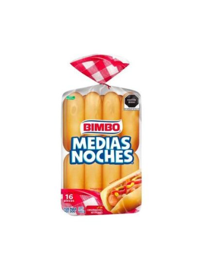 MEDIAS NOCHES FS BIMBO 16 PIEZAS 580 GR