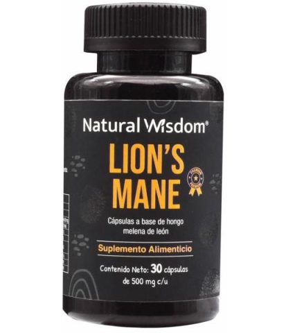 MELENA DE LEON 30 CAP NATURAL WISDOM