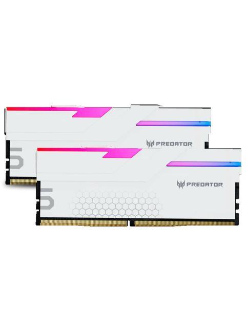 MEMORIA DDR5 PREDATOR RGB MODELO HERMES DE 32GB (2-16GB) UDIMM 7200 MT-S BL.9BWWR.405