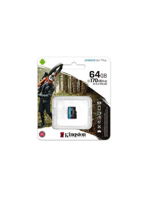 MEMORIA FLASH KINGSTON CANVAS GO! PLUS 64GB MICROSD UHS-I CLASE 10 (U3) - Image 3