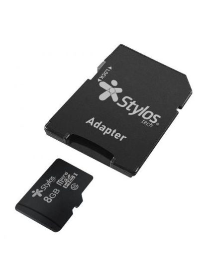 MEMORIA FLASH STYLOS 8GB MICROSD CLASE 4 CON ADAPTADOR - Image 5