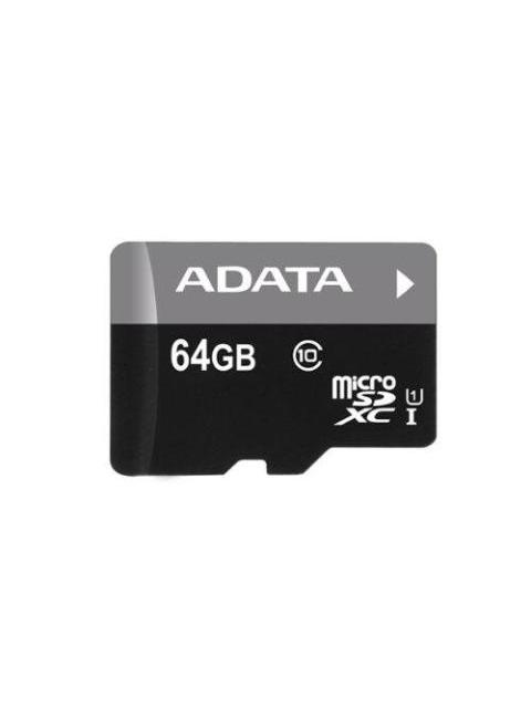 MEMORIA MICRO SD ADATA UHSI U1 64 GB 30 MB-S 10 MB-S NEGRO