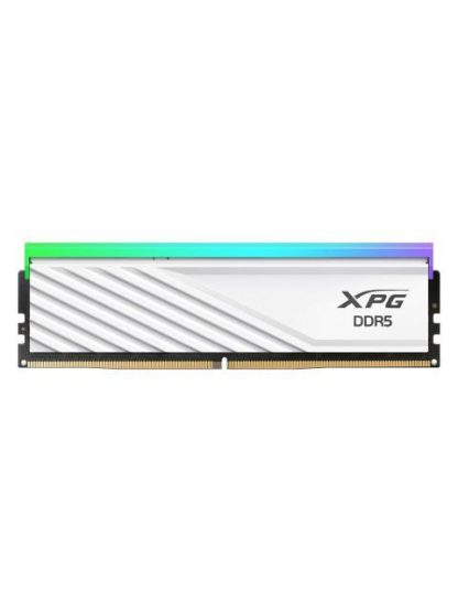 MEMORIA RAM ADATA XPG LANCER BLADE RGB DDR5 16GB UDIMM 6000MHZ CON ILUMINACION RGB. DISIPADOR BLANCO. AX5U6000C4816GSLABRWH