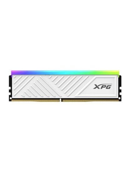 MEMORIA RAM ADATA XPG SPECTRIX D35G DDR4 16GB UDIMM 3200MHZ CON ILUMINACION RGB. DISIPADOR BLANCO. AX4U320016G16ASWHD35G