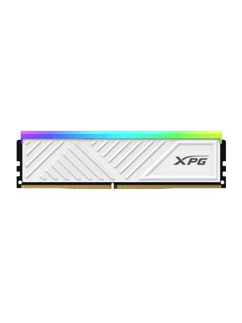 MEMORIA RAM ADATA XPG SPECTRIX D35G DDR4 16GB UDIMM 3200MHZ CON ILUMINACION RGB. DISIPADOR BLANCO. AX4U320016G16ASWHD35G