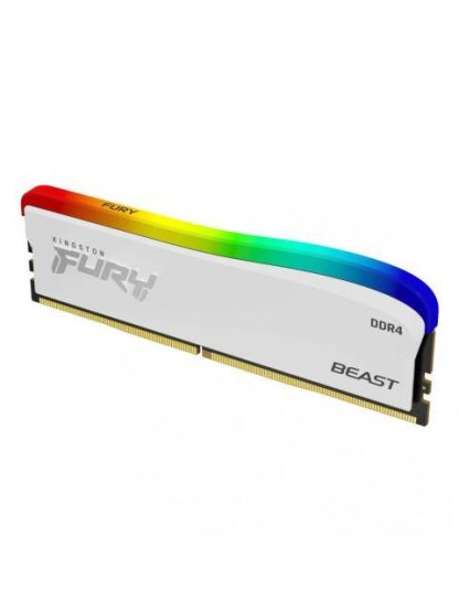 MEMORIA RAM KINGSTON FURY BEAST RGB DDR4 3600MHZ 8GB NON-ECC CL17 XMP BLANCO - Image 2