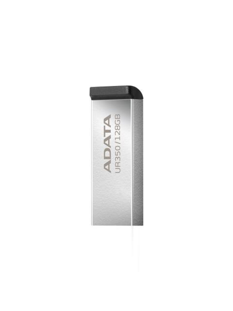 MEMORIA USB DE 128GB UR350 3.2 GEN 1 (RETROCOMPATIBLE 3.0 Y 2.0) DISENO ELEGANTE SIN TAPA. COLOR METALICO NEGRO. UR350128GRSR-BK - Image 4