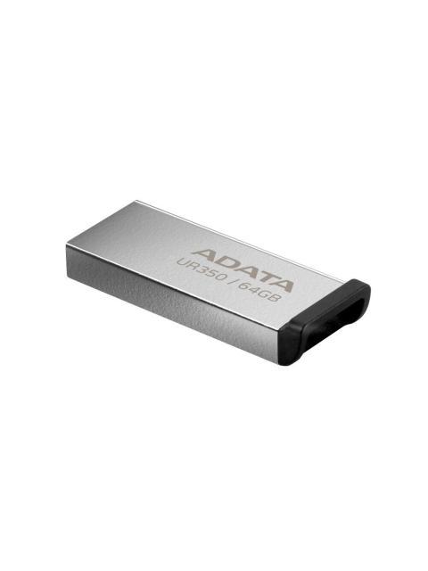 MEMORIA USB DE 64GB UR350 3.2 GEN 1 (RETROCOMPATIBLE 3.0 Y 2.0) DISENO ELEGANTE SIN TAPA. COLOR METALICO NEGRO. UR35064GRSR-BK - Image 3