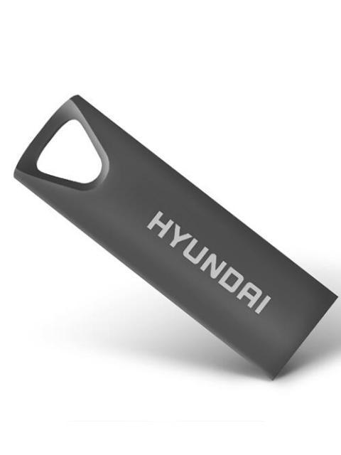 MEMORIA USB HYUNDAI BRAVO DELUXE 16GB USB-A 2.0 LECTURA 10MB-S ESCRITURA 3MB-S GRIS