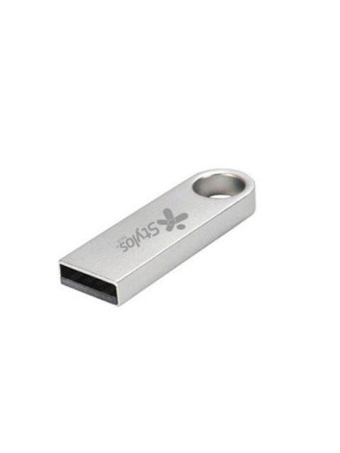 MEMORIA USB STYLOS ST100 16GB USB 2.0 PLATA 10 PIEZAS - Image 4