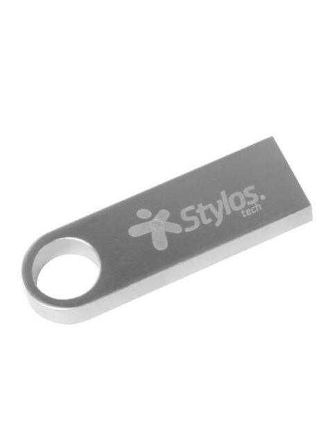 MEMORIA USB STYLOS ST100 16GB USB 2.0 PLATA 20 PIEZAS - Image 4