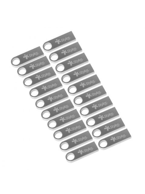 MEMORIA USB STYLOS ST100 16GB USB 2.0 PLATA 20 PIEZAS - Image 6