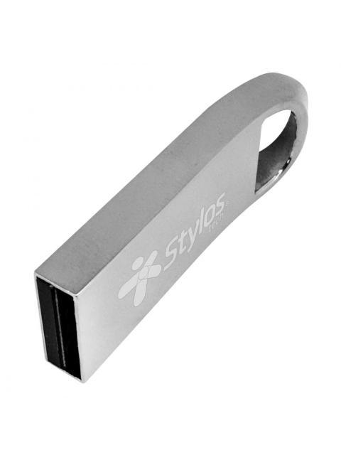MEMORIA USB STYLOS ST500 16GB USB 2.0 PLATA - Image 3